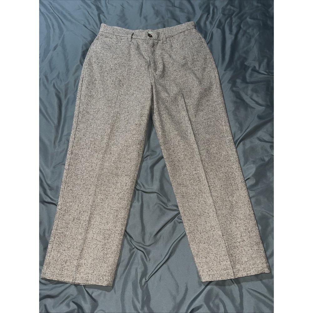 Vintage L.L. Bean Wool And Silk Trouser Pants Size‎ 14 - 28 PET